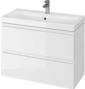 Тумба под умывальник подвесная Cersanit Moduo 80 белый 64141 Тумба под умывальник подвесная Cersanit Moduo 80 белый 64141, 1