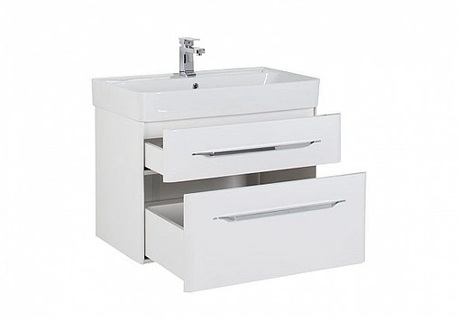 Тумба под умывальник подвесная Aquanet Виченца 80 белый 00196963