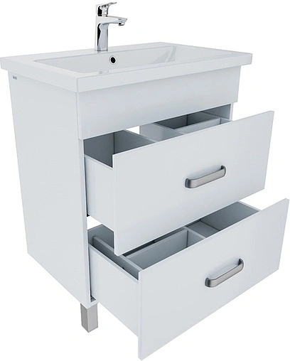 Тумба-умывальник напольная IDDIS New Custo 70 белый NCU70W0i95K