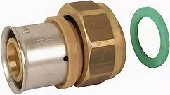 Муфта пресс с накидной гайкой 16мм x ¾&quot;ек Sanha 3fit-Press KS-2923