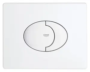 Клавиша смыва для унитаза Grohe Skate Air 38506SH0 альпин-белый Клавиша смыва для унитаза Grohe Skate Air 38506SH0 альпин-белый, 1