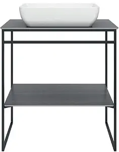 Консоль напольная Kerama Marazzi Plaza Next 80 чёрный матовый PL.N.80.01\BLK.M Консоль напольная Kerama Marazzi Plaza Next 80 чёрный матовый PL.N.80.01\BLK.M, 1