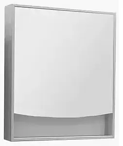 Шкаф-зеркало Aquaton Инфинити 76 R ясень коимбра 1A192102IFSC0, 1