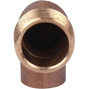 Уголок пайка переходной 22мм x 1"н Sanha 4092g 14092221 Уголок пайка переходной 22мм x 1"н Sanha 4092g 14092221, 3