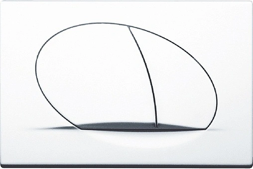 Комплект 6 в 1 Pestan Fluenta Rimless SET40006661PW с кнопкой Play белый глянцевый