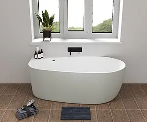 Ванна акриловая отдельностоящая Allen Brau Priority 2 170x80 белый матовый/панель папирус 2.31002.21/PWM Ванна акриловая отдельностоящая Allen Brau Priority 2 170x80 белый матовый/панель папирус 2.31002.21/PWM, 2