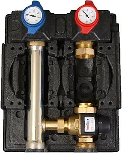 Насосный модуль с термостатическим смесительным клапаном 1½&quot;н х 1&quot;в WATTS HKF25 10027565 без насоса, 1