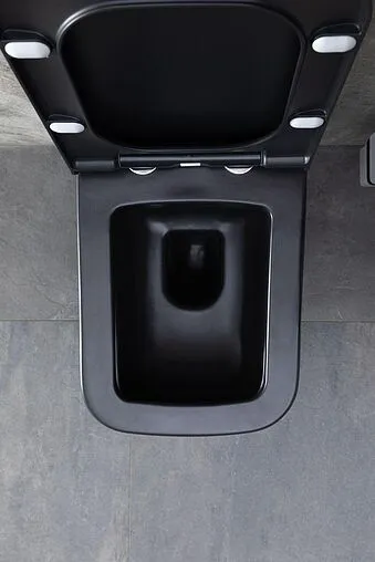 Унитаз подвесной безободковый Allen Brau Infinity черный матовый 4.21011.31