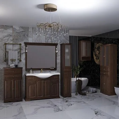 Тумба-умывальник напольный Opadiris Риспекто 120 орех антикварный Z0000009574+4640021060957