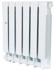 Радиатор биметаллический 6 секций нижнее правое подключение Stout Space 500 SRB-0320-050006 Радиатор биметаллический 6 секций нижнее правое подключение Stout Space 500 SRB-0320-050006, 3