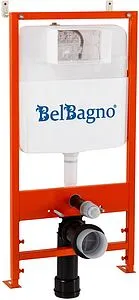 Инсталляция для подвесного унитаза Set 3 в 1 BelBagno BB026/BB050CR.MAT с кнопкой хром матовый Инсталляция для подвесного унитаза Set 3 в 1 BelBagno BB026/BB050CR.MAT с кнопкой хром матовый, 5