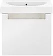Тумба-умывальник подвесная Kerama Marazzi Buongiorno 60 белый BGN.60.1+1\WHT+BG.wb.60