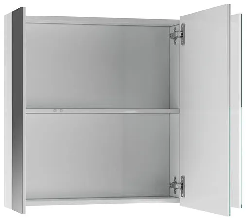 Шкаф-зеркало Айсберг Норма 80 белый DA1626HZ