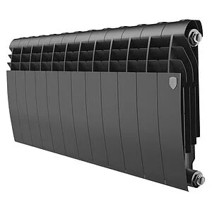 Радиатор биметаллический 12 секций Royal Thermo Biliner B 350 Noir Sable RTBB335012 Радиатор биметаллический 12 секций Royal Thermo Biliner B 350 Noir Sable RTBB335012, 1