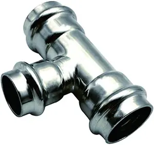 Тройник пресс соединительный 28мм Vieir VER-PRO VPT282828 Тройник пресс соединительный 28мм Vieir VER-PRO VPT282828, 1