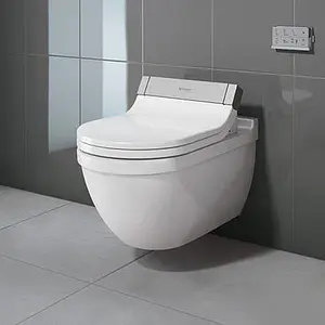 Унитаз подвесной под крышку биде Duravit Starck 3 белый 2226590000 Унитаз подвесной под крышку биде Duravit Starck 3 белый 2226590000, 3