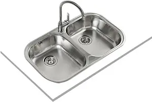 Мойка кухонная Teka Stylo 2B нержавеющая сталь полированная 10107028, 4