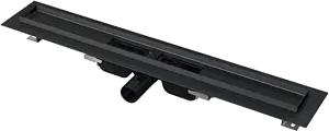Лоток душевой 1150мм h=55мм 0.58л/сек AlcaPlast APZ101BLACK-1150 Low Лоток душевой 1150мм h=55мм 0.58л/сек AlcaPlast APZ101BLACK-1150 Low, 1