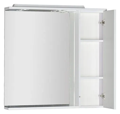 Шкаф-зеркало Aquanet Гретта 90 R белый 00179207