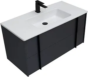 Тумба под умывальник подвесная Allen Brau Reality 100 антрацит 1.32007.AM Тумба под умывальник подвесная Allen Brau Reality 100 антрацит 1.32007.AM, 4