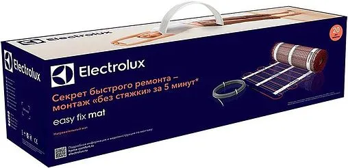 Теплый пол (нагревательный мат) Electrolux Easy fix mat 1650Вт 11.0м² EEFM 2-150-11 Теплый пол (нагревательный мат) Electrolux Easy fix mat 1650Вт 11.0м² EEFM 2-150-11