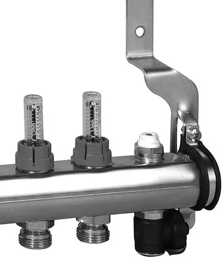 Группа коллекторная с расходомерами 9 отводов 1&quot;в/в x ¾&quot;ек Meibes M1794149