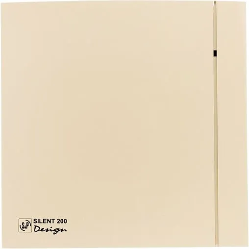 Вентилятор вытяжной Soler &amp; Palau SILENT-200 CZ IVORY DESIGN 4C