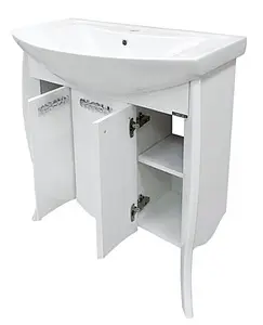 Тумба-умывальник напольная Comforty Венеция 80 белый 00003130163CF, 5