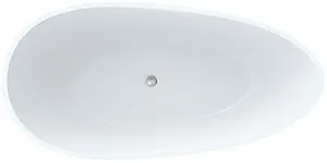Ванна отдельностоящая из искусственного камня C-bath Demetra 170x85 белый CBM002001 Ванна отдельностоящая из искусственного камня C-bath Demetra 170x85 белый CBM002001, 1