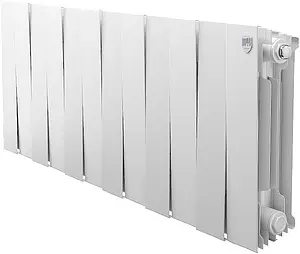 Радиатор биметаллический 12 секций Royal Thermo PianoForte 300 Bianco Traffico RTPBT30012 Радиатор биметаллический 12 секций Royal Thermo PianoForte 300 Bianco Traffico RTPBT30012, 1