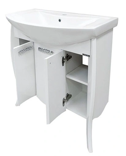 Тумба-умывальник напольная Comforty Венеция 80 белый 00003130163CF