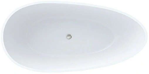 Ванна отдельностоящая из искусственного камня C-bath Demetra 170x85 белый CBM002001