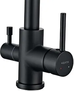 Смеситель для кухни с подключением к фильтру Aquatek чёрный матовый AQ1085MB Смеситель для кухни с подключением к фильтру Aquatek чёрный матовый AQ1085MB, 3