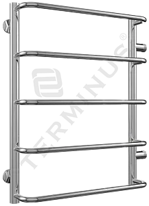 Полотенцесушитель водяной лесенка Terminus Стандарт П5 500х696 б/п 500 полированная сталь 4670030725301, 2