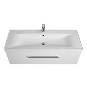 Тумба-умывальник подвесная Aquaton Мадрид 120 M белый 1A1687K2MA010, 3