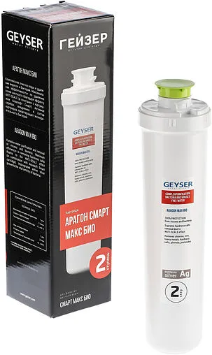 Картридж для комплексной очистки и умягчения Гейзер Арагон Смарт Макс Био 30093