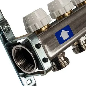 Группа коллекторная без расходомеров 11 отводов 1&quot;в/в x ¾&quot;ек Stout SMS 0922 000011, 5