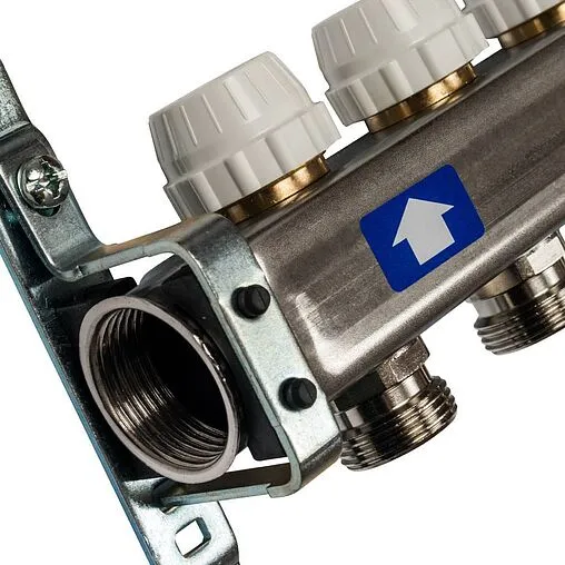 Группа коллекторная без расходомеров 11 отводов 1&quot;в/в x ¾&quot;ек Stout SMS 0922 000011