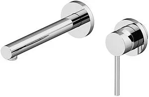 Смеситель для раковины из стены Gattoni Circle One хром 9037/90C0, 1