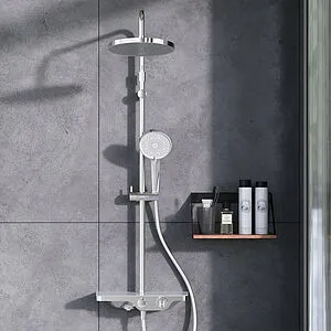 Душевая система с термостатом для ванны Damixa Apollo хром 947760000, 3