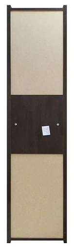 Шкаф-пенал напольный Comforty Барселона 40 белый/венге 00003128626CF