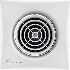 Вентилятор вытяжной Soler & Palau SILENT-100 CZ белый Вентилятор вытяжной Soler & Palau SILENT-100 CZ белый