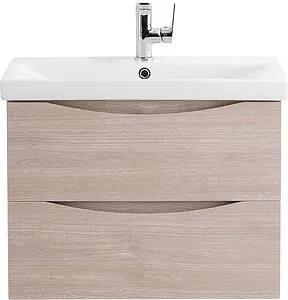 Тумба-умывальник подвесная BelBagno MARINO-CER 70 Rovere Grigio MARINO-CER-700-2C-SO-RG-P+BB-0321-70-LVB, 1