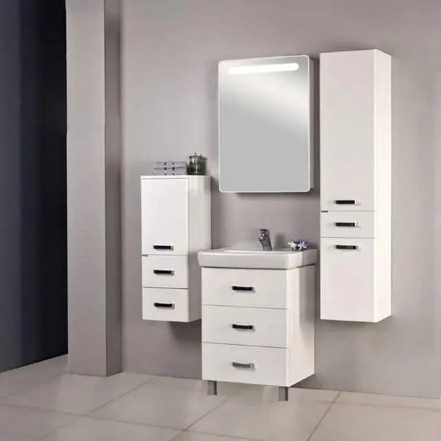 Тумба-умывальник напольная Aquaton Америна 70 M белый 1A1690K1AM010, 3