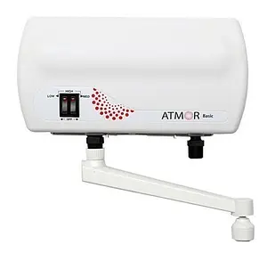 Водонагреватель проточный электрический Atmor Basic 5 KW Tap 3520065 Водонагреватель проточный электрический Atmor Basic 5 KW Tap 3520065, 1