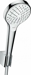 Душевой набор Hansgrohe Croma Select S 110 3jet 125см хром/белый 26421400 Душевой набор Hansgrohe Croma Select S 110 3jet 125см хром/белый 26421400, 1