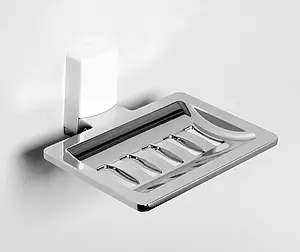 Мыльница Wasserkraft Leine хром/белый 5069WHITE Мыльница Wasserkraft Leine хром/белый 5069WHITE, 2