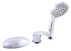 Смеситель на борт ванны на 3 отверстия Rav Slezak Dunaj хром D470.5Y, 1