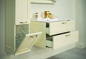 Тумба-умывальник подвесная Aquaton Леон 80 дуб бежевый 1A1863K0LBPR0, 5