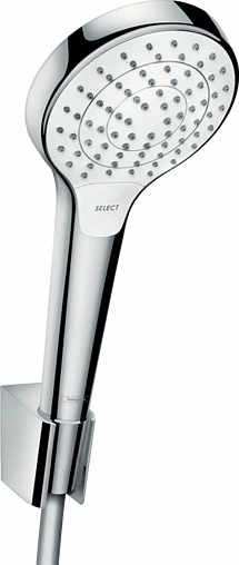 Душевой набор Hansgrohe Croma Select S 110 3jet 125см хром/белый 26421400 Душевой набор Hansgrohe Croma Select S 110 3jet 125см хром/белый 26421400